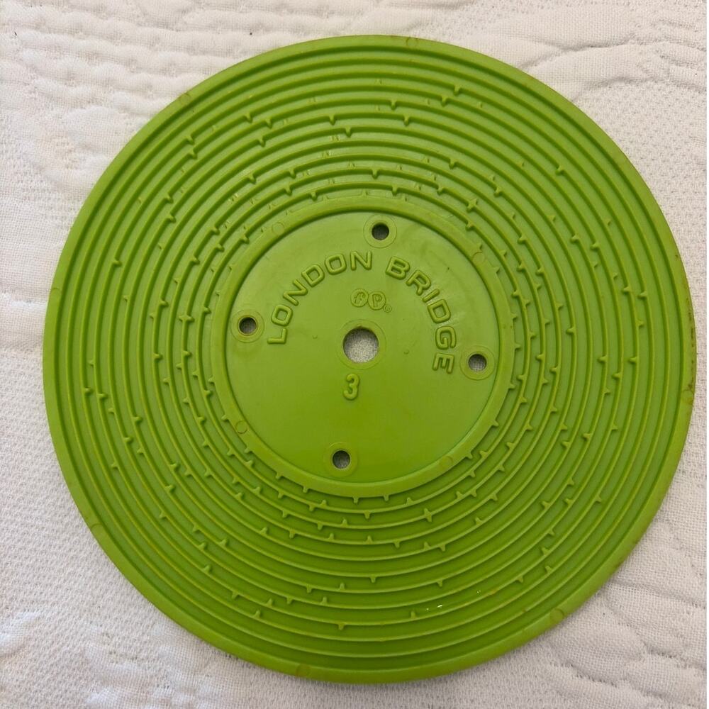Vintage Fisher Price Music Box Record Player 5 Records Works Read Description - Picture 10 of 16